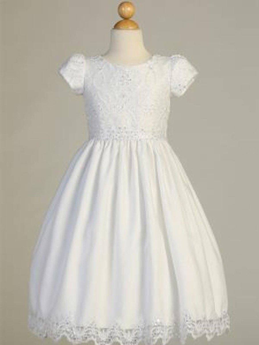 Occasions Regers Dresses & Veils | Communion Dress - Embroidered Lace On Tulle