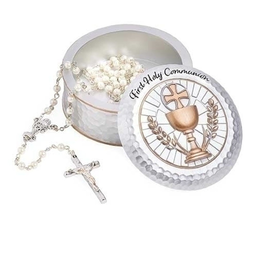 Occasions Regers Communion Frames Plaques & Keepsake Boxes | First Communion Keepsake Box 1.5"H