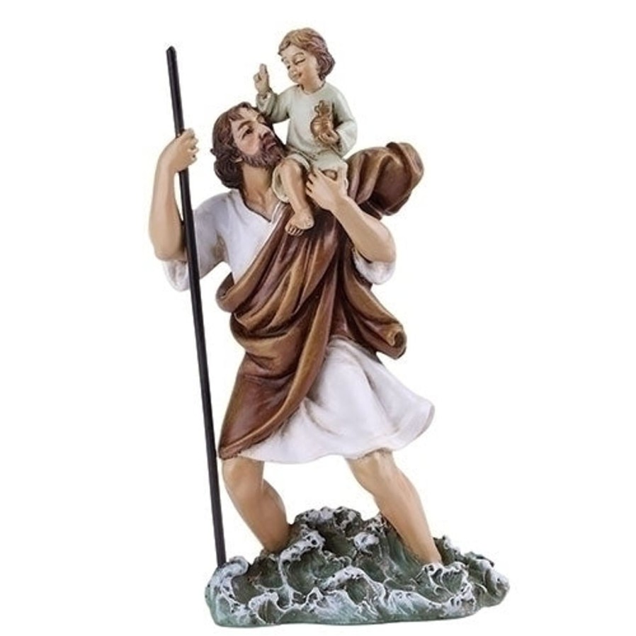 Statues Regers | Christopher - St. Christopher Statue 4"H