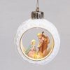 Christmas&Advent Regers | Holy Family Ornament Led 4.75"H