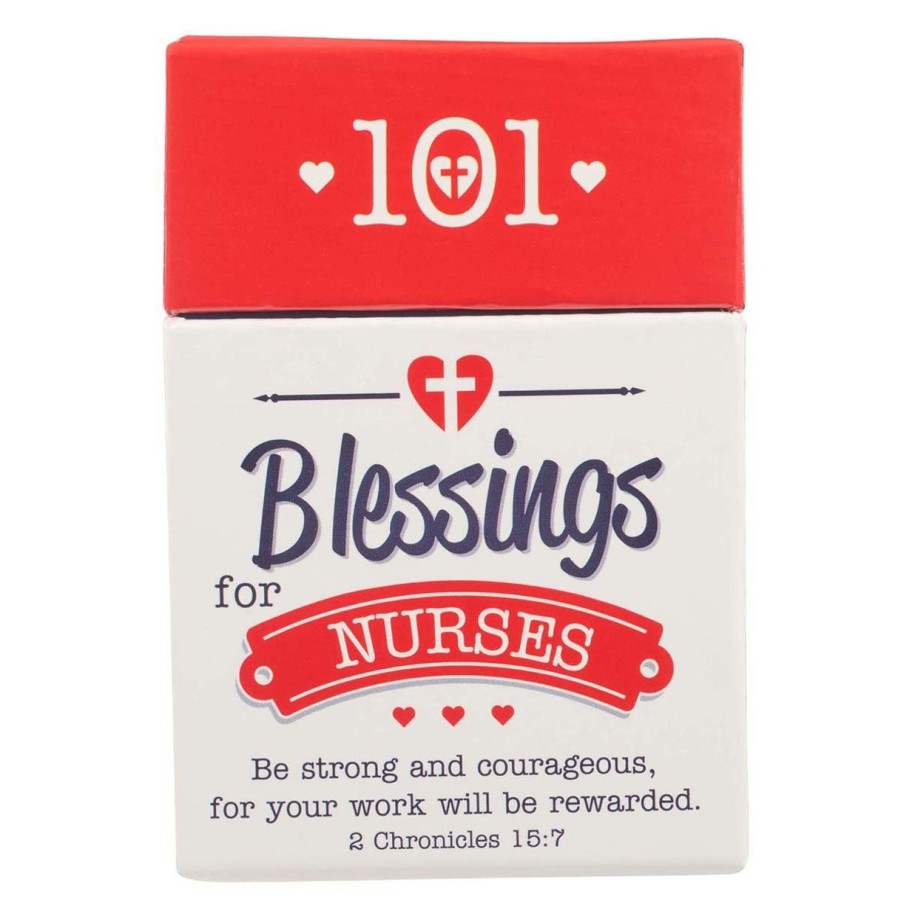 Gift Ideas&Other Regers | 101 Blessings For Nurses Box Of Blessings - 2 Chronicles 15:7