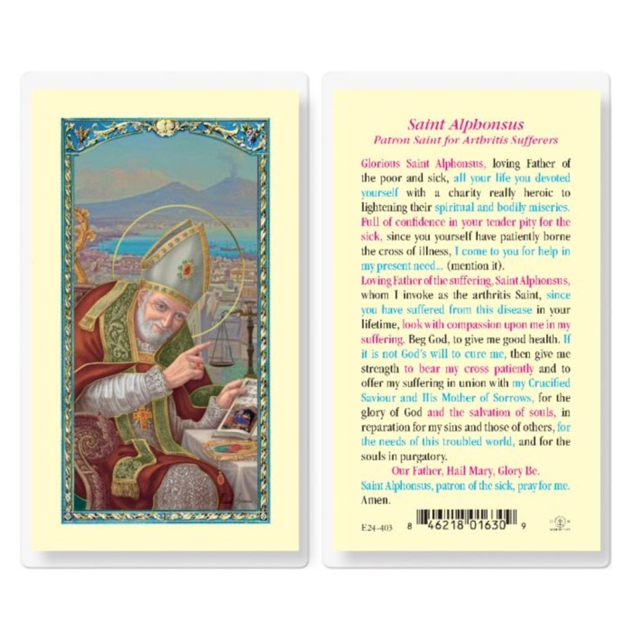 Gift Ideas&Other Regers | Alphonsus - Saint Alphonsus Holy Card