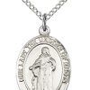 Jewelry&Medals Regers | Our Lady The Undoer Of Knots Necklace Sterling Silver 18"