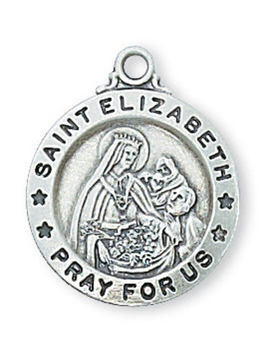 Jewelry&Medals Regers | Elizabeth - St. Elizabeth Medal - Sterling Silver