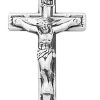 Jewelry&Medals Regers | Crucifix Necklace - Sterling Silver 18"