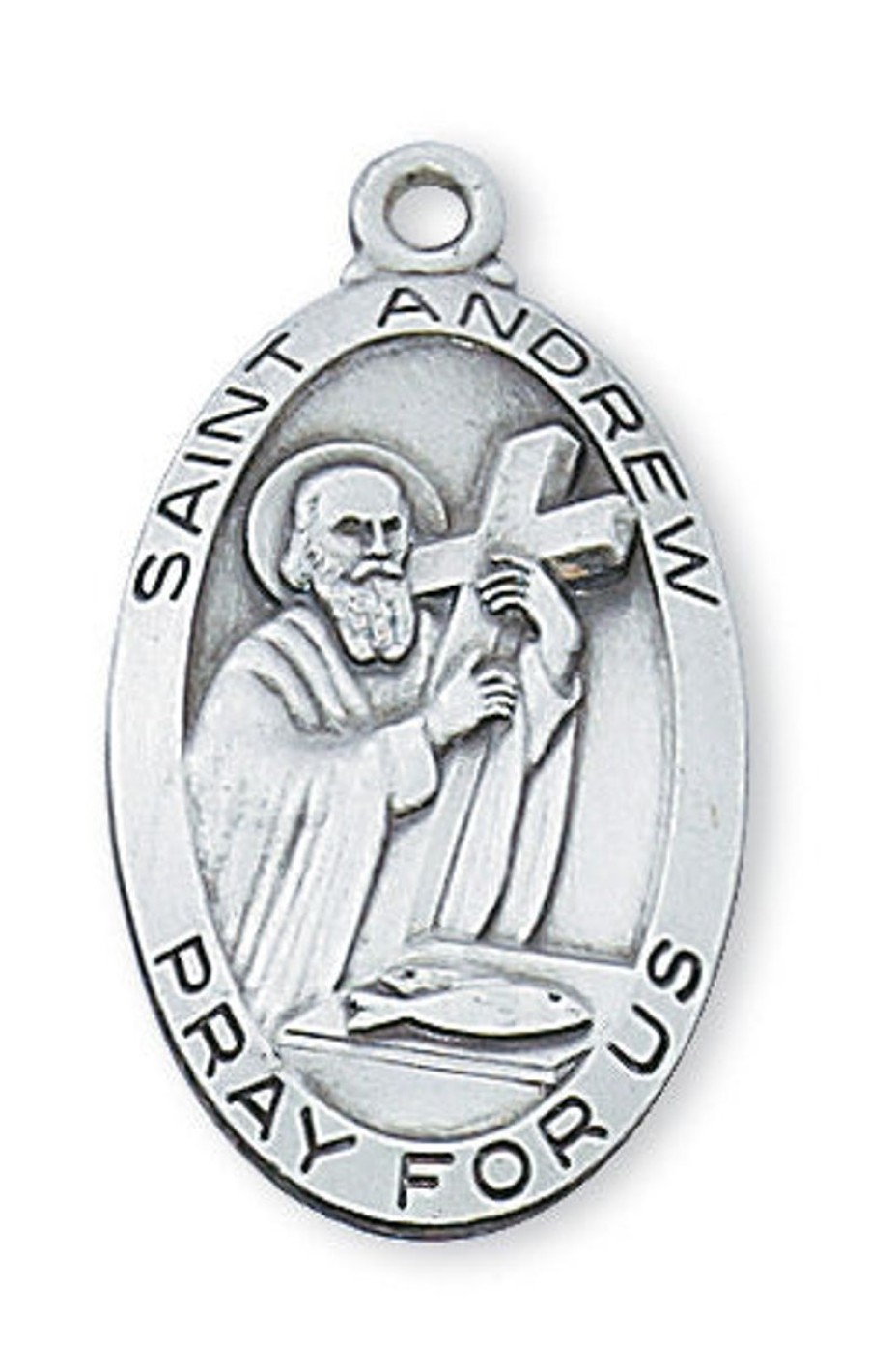 Jewelry&Medals Regers | Andrew - St. Andrew Medal - Sterling Silver