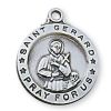 Jewelry&Medals Regers | Gerard - St. Gerard Medal - Sterling Silver