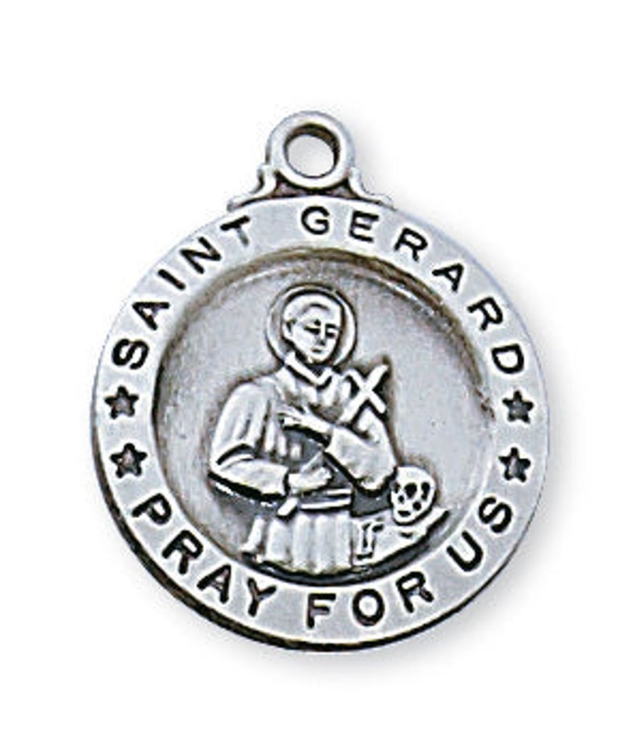 Jewelry&Medals Regers | Gerard - St. Gerard Medal - Sterling Silver