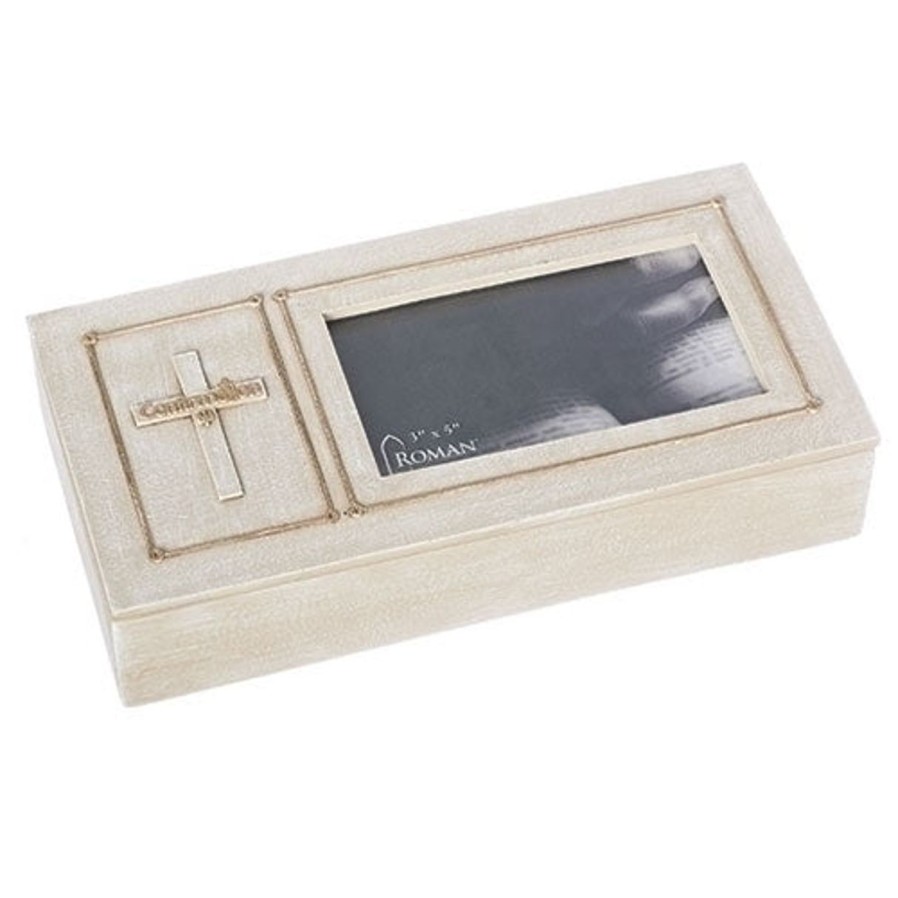 Occasions Regers Confirmation Frames Plaques & Keepsake Boxes | Confirmation Photo Box 1.75"H