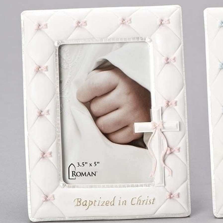 Occasions Regers Baby&Baptism Frames Plaques & Keepsake Boxes | Baptism Girl Frame 7"H