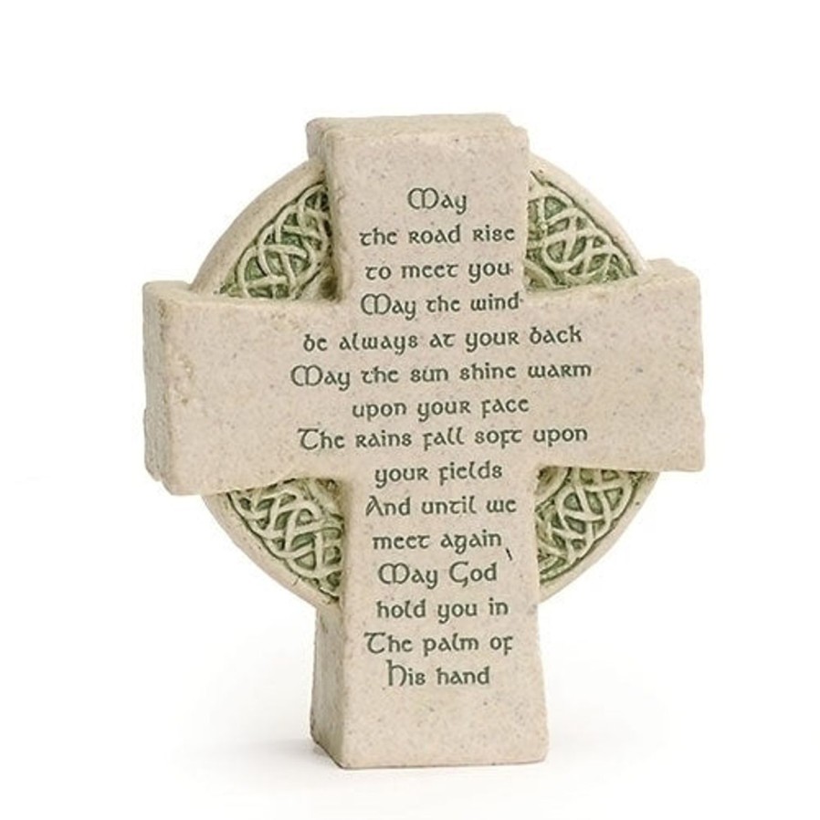 Crosses & Crucifixes Regers | Celtic Faithstones Cross With Verse 3.5"H