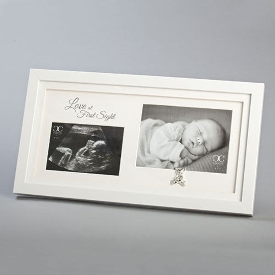 Occasions Regers Baby&Baptism Frames Plaques & Keepsake Boxes | Baby Double Frame 9.25"H