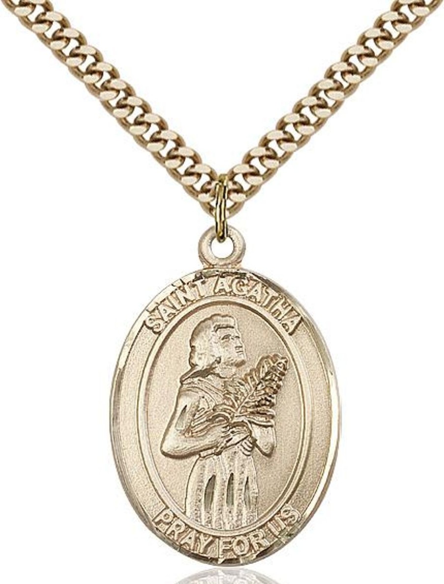 Jewelry&Medals Regers | Agatha - St Agatha Medal 6 Options