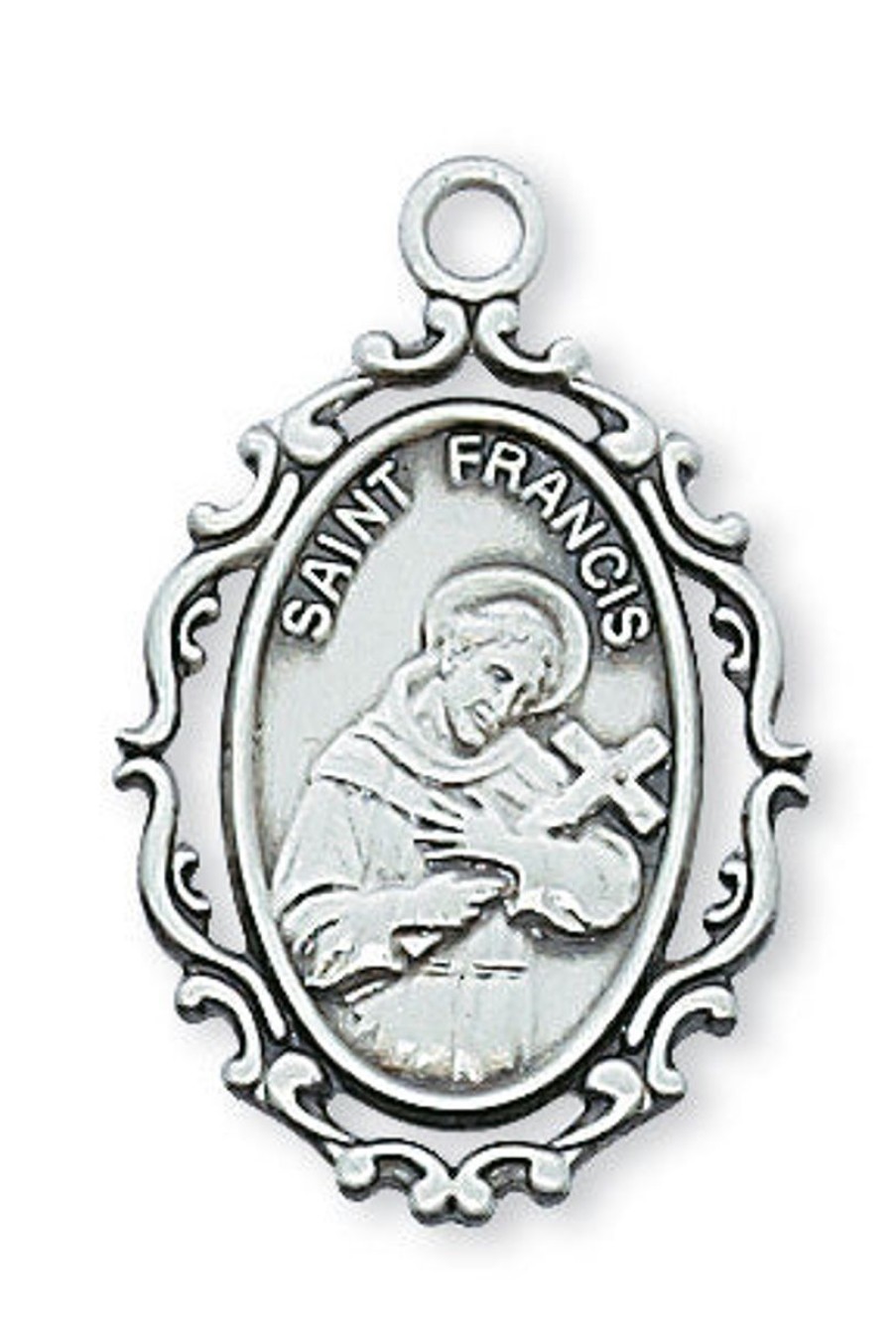 Jewelry&Medals Regers | Francis - St. Francis Medal - Sterling Silver