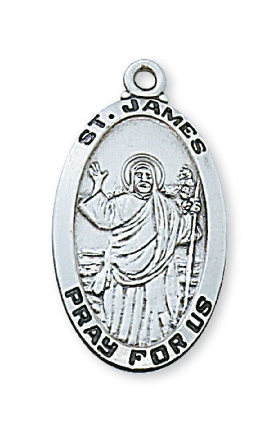 Jewelry&Medals Regers | James - St. James Medal - Sterling Silver