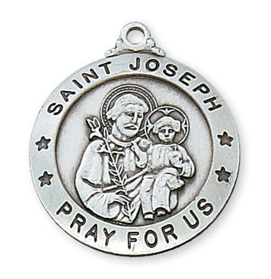 Jewelry&Medals Regers | Joseph - St. Joseph Medal - Sterling Silver