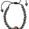 Jewelry&Medals Regers | Bracelet - St. Michael Hematite Rosary Bracelet