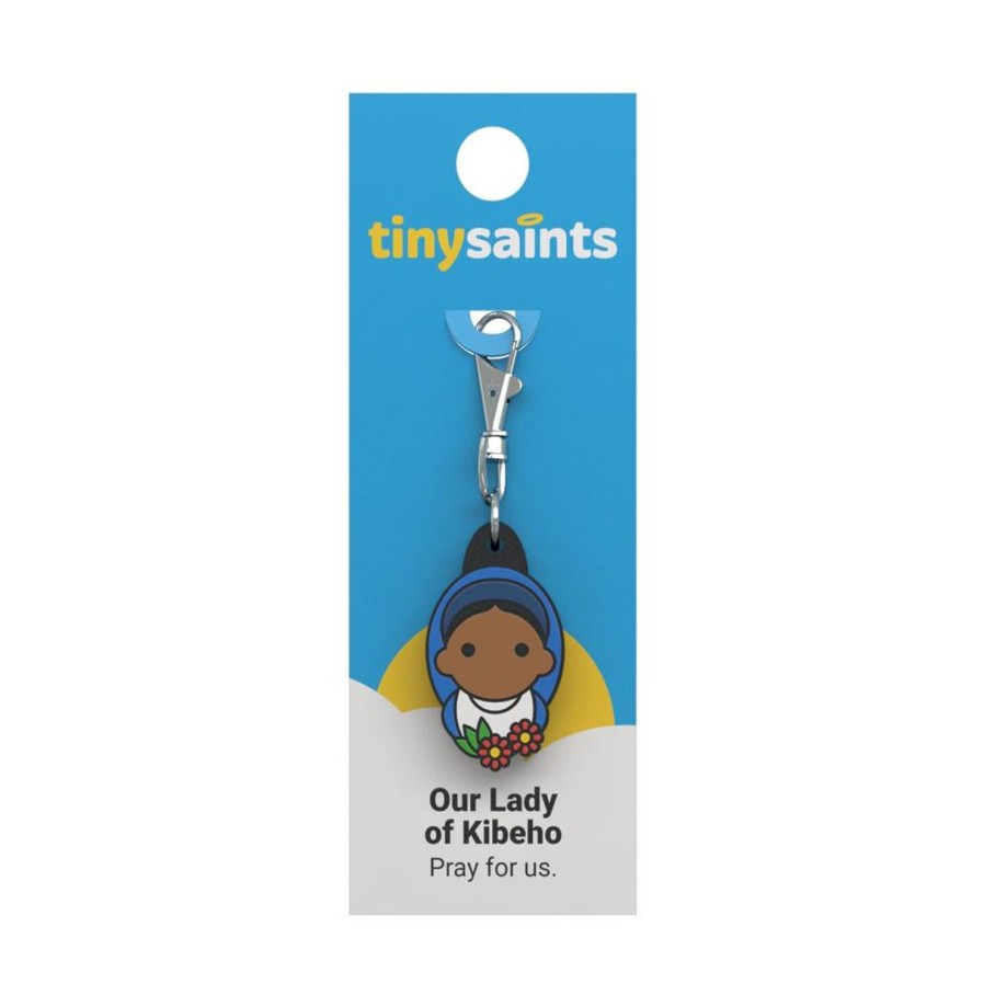 Gift Ideas&Other Regers | Tiny Saints - Our Lady Of Kibeho Zipper Pull