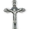 Jewelry&Medals Regers | Crucifix Necklace - Sterling Silver 16-18"