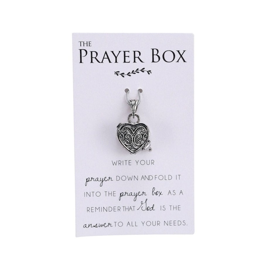 Jewelry&Medals Regers | Prayer Box Heart Charm .5"