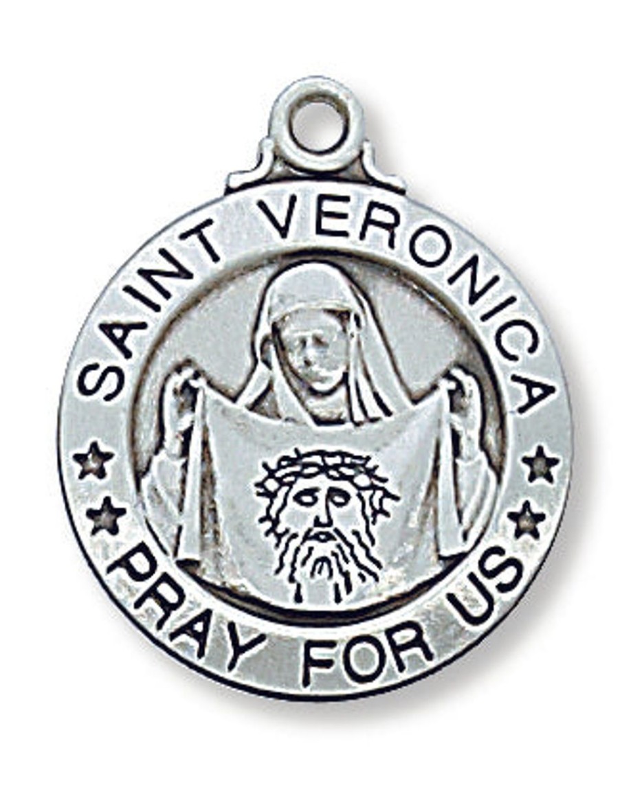 Jewelry&Medals Regers | Veronica - St. Veronica Medal - Sterling Silver