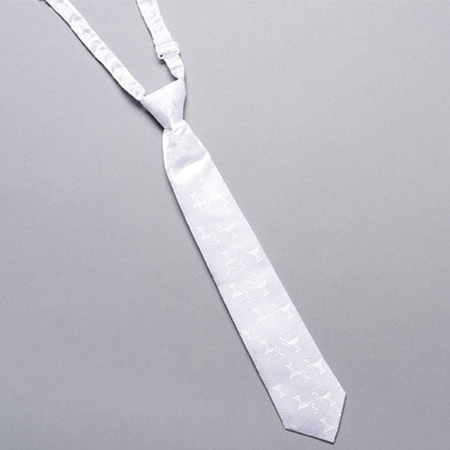 Occasions Regers Dresses & Veils | Communion Necktie White 12"L