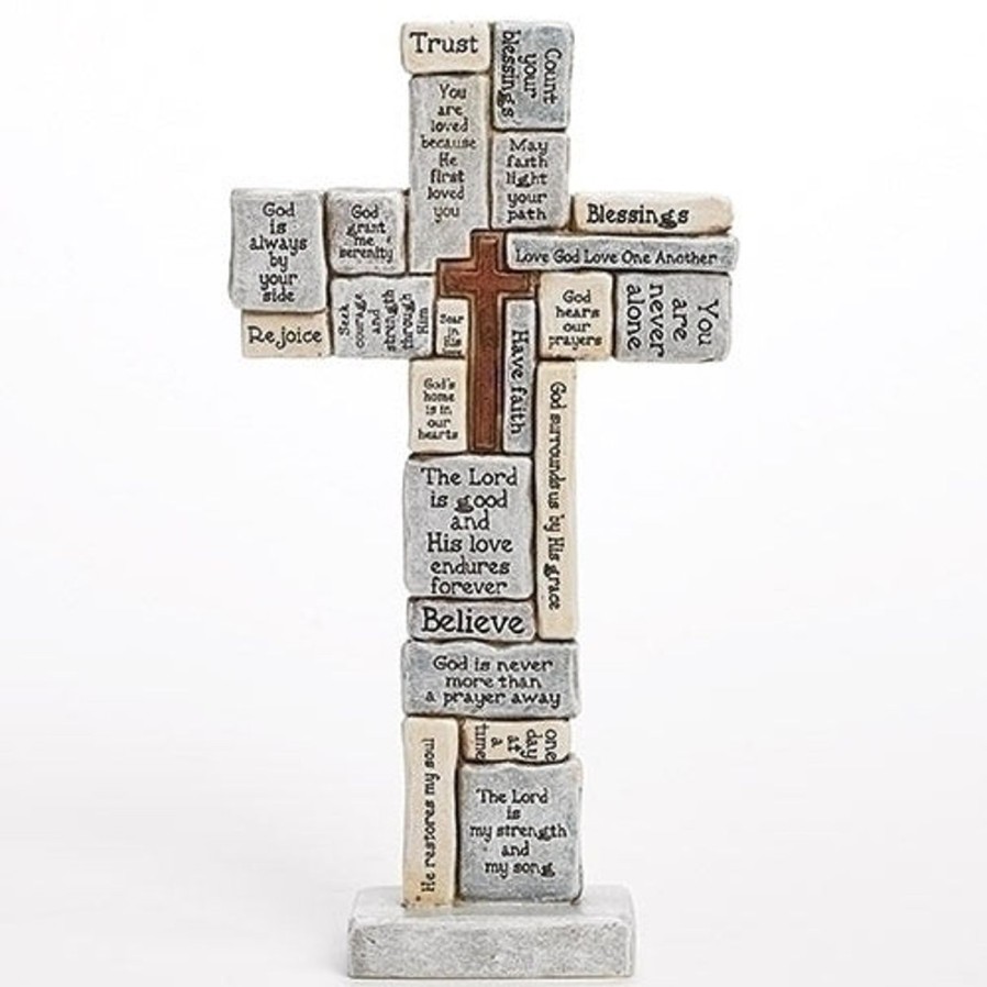 Crosses & Crucifixes Regers | Crossword Table Cross 12.5"H