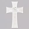 Occasions Regers Wedding&Anniversary Crosses & Crucifixes | Lace Wedding Wall Cross 7.5"H