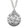 Jewelry&Medals Regers | Gensis - St. Genesis Medal - Sterling Silver