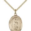 Jewelry&Medals Regers | Our Lady Of Guadalupe Necklace Gold Filled 18"