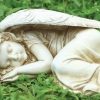 Statues Regers | Sleeping Angel Garden Statue 5.25"H