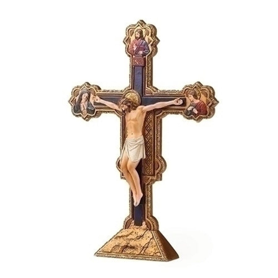 Crosses & Crucifixes Regers | Ognissanti Standing Crucifix 10.5"H