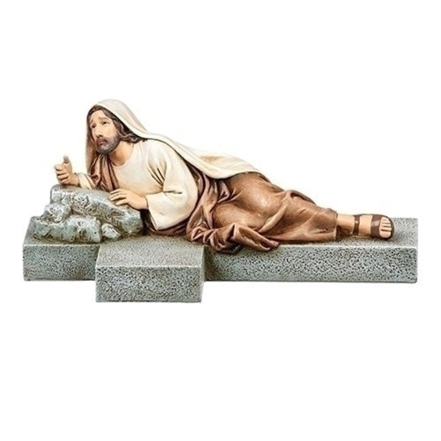 Statues Regers | Imploring Jesus Cross 3.5"H