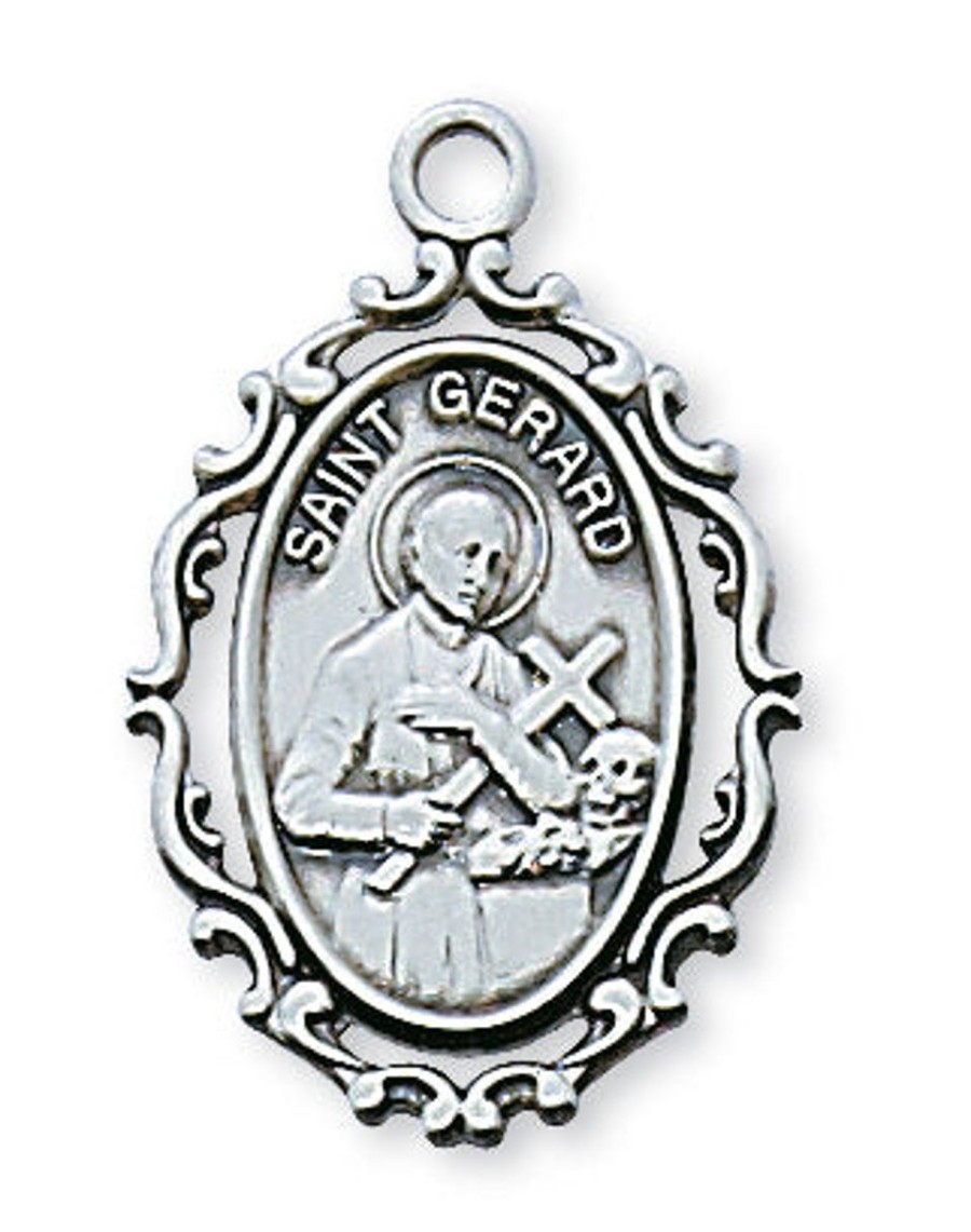 Jewelry&Medals Regers | Gerard - St. Gerard Medal - Sterling Silver