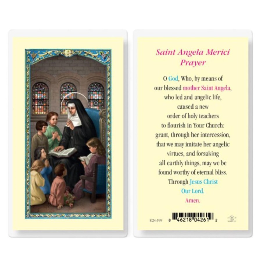 Gift Ideas&Other Regers | Angela - Saint Angela Merici Holy Card