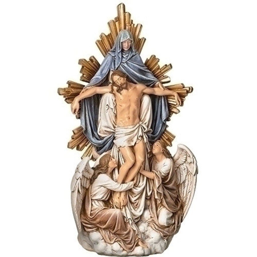 Statues Regers | Angels With Christ Statue 13.25"H