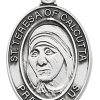 Jewelry&Medals Regers | Teresa - St Teresa Of Calcutta Medal On 20" Chain