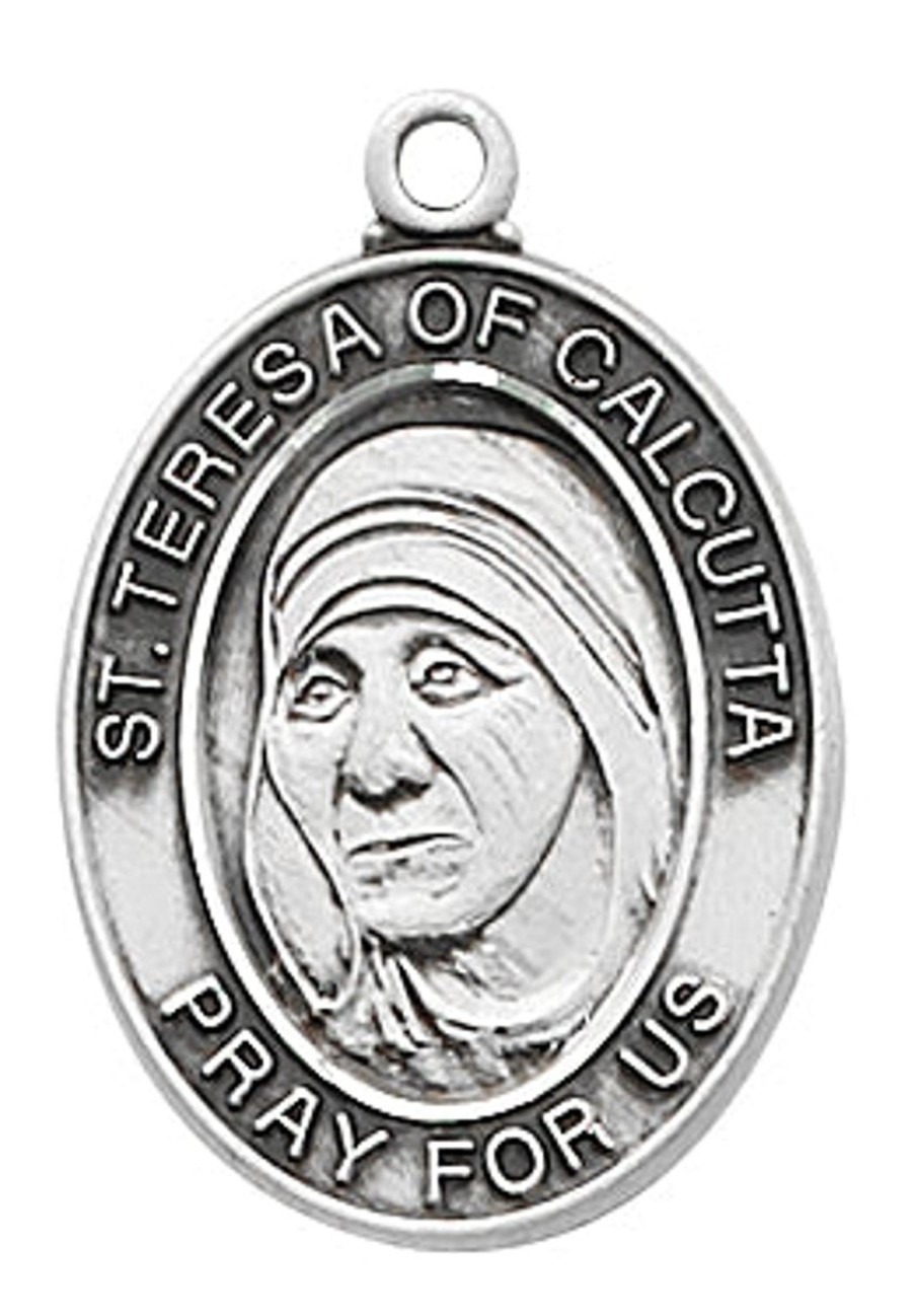 Jewelry&Medals Regers | Teresa - St Teresa Of Calcutta Medal On 20" Chain