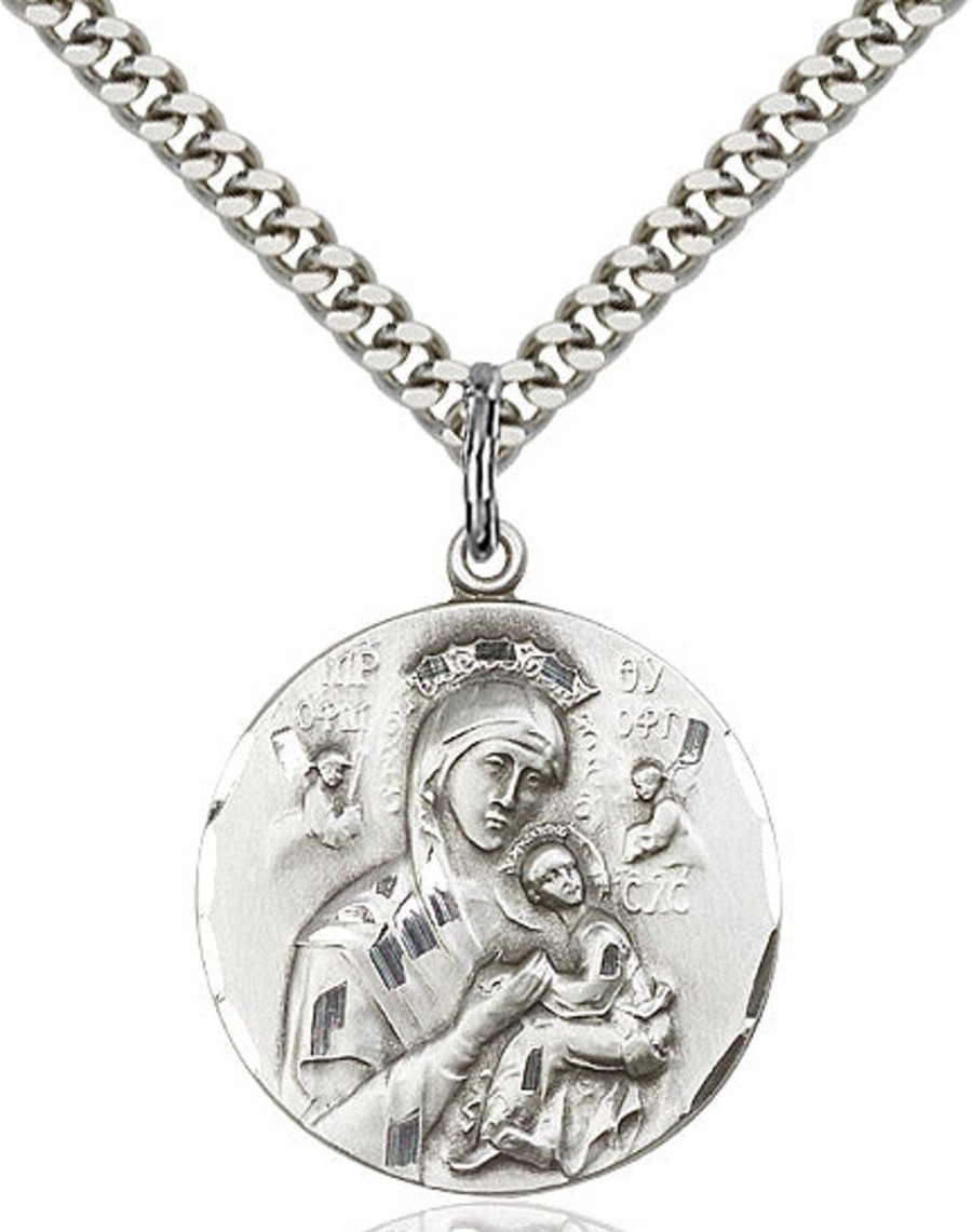 Jewelry&Medals Regers | Our Lady Of Perpetual Help Sterling Silver 24"