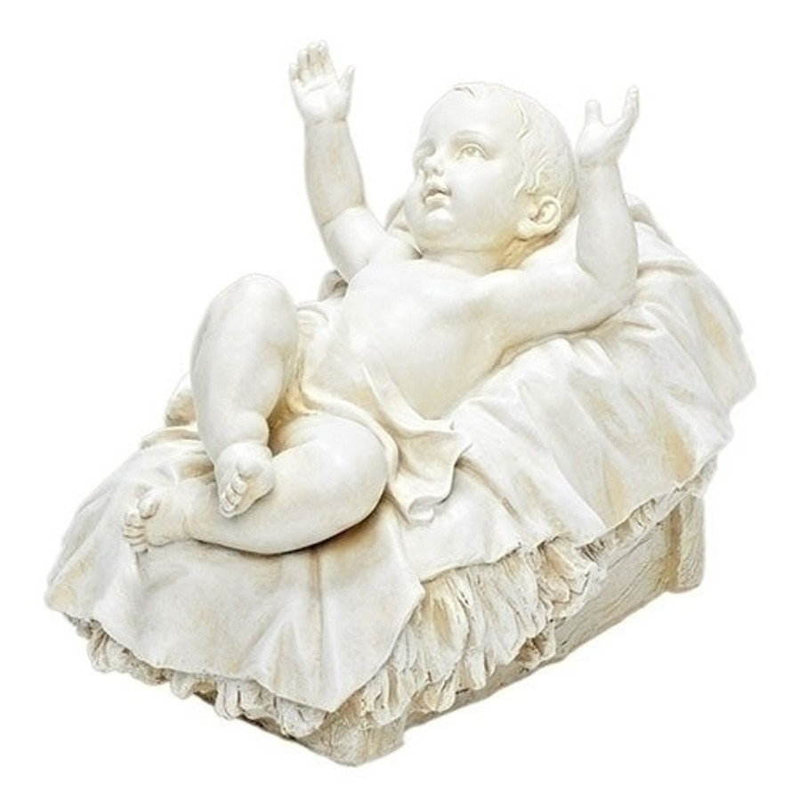 Christmas&Advent Regers | Baby Jesus Nativity Figure In Ivory 10.5" H