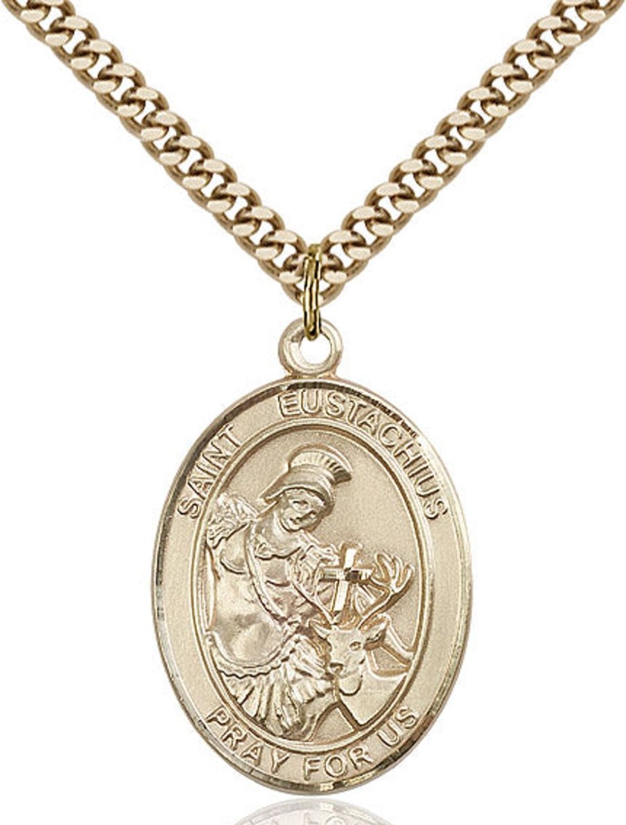 Jewelry&Medals Regers | Eustachius - St Eustachius Medal Sterling Silver