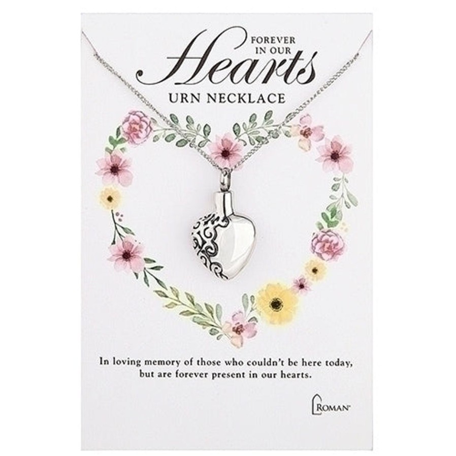 Occasions Regers Other Memorial Gift Ideas | Heart Urn Necklace 22"L