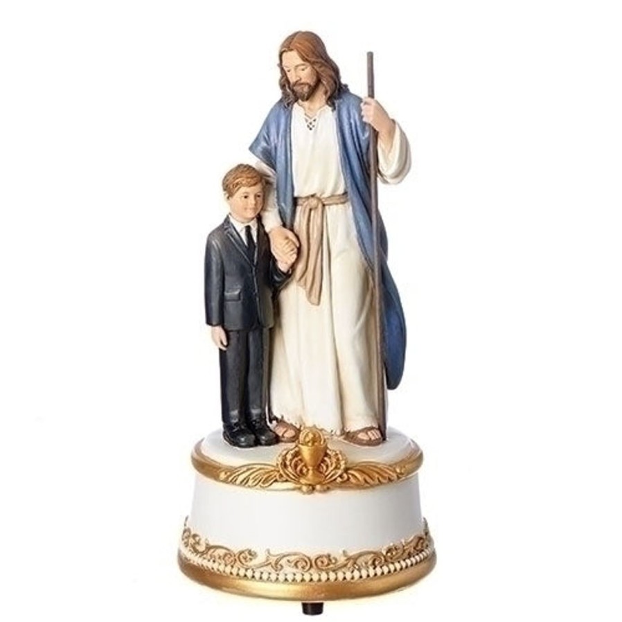 Occasions Regers Communion Statues | Jesus With Boy Communion Figure 7.5"H