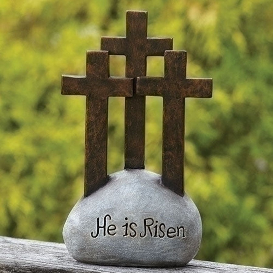 Crosses & Crucifixes Regers | He Is Risen Cross 6.75"H