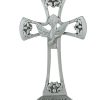 Occasions Regers Confirmation Crosses & Crucifixes | Cross 4In Standing Pewter Confirmation Cross Box