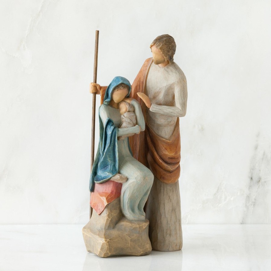 Statues Regers | The Holy Family - Willow Tree 7.5"