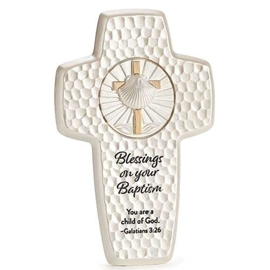 Occasions Regers Baby&Baptism Crosses & Crucifixes | Baptism Wall Cross 7.25"H