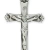 Jewelry&Medals Regers | Crucifix Necklace - Sterling Silver 18"