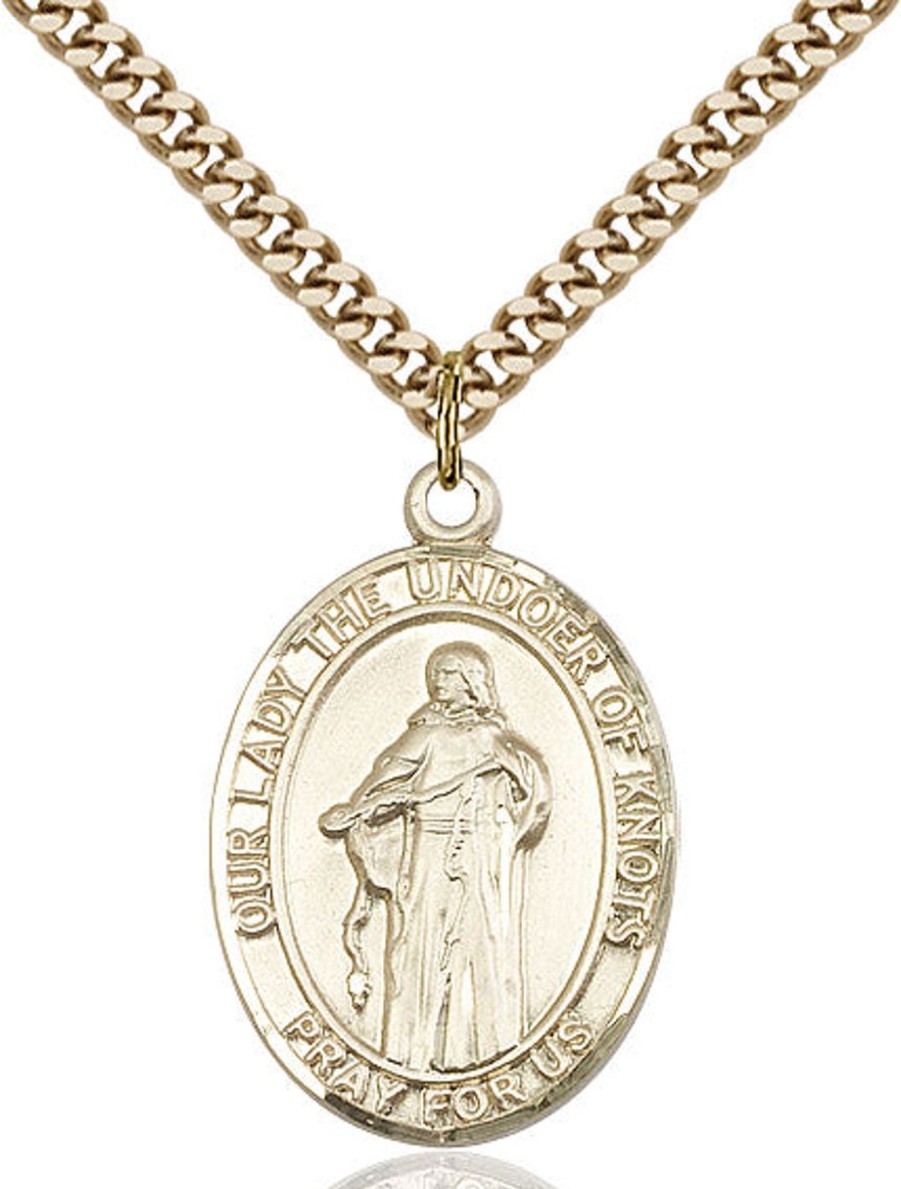 Jewelry&Medals Regers | Our Lady The Undoer Of Knots Necklace 24"