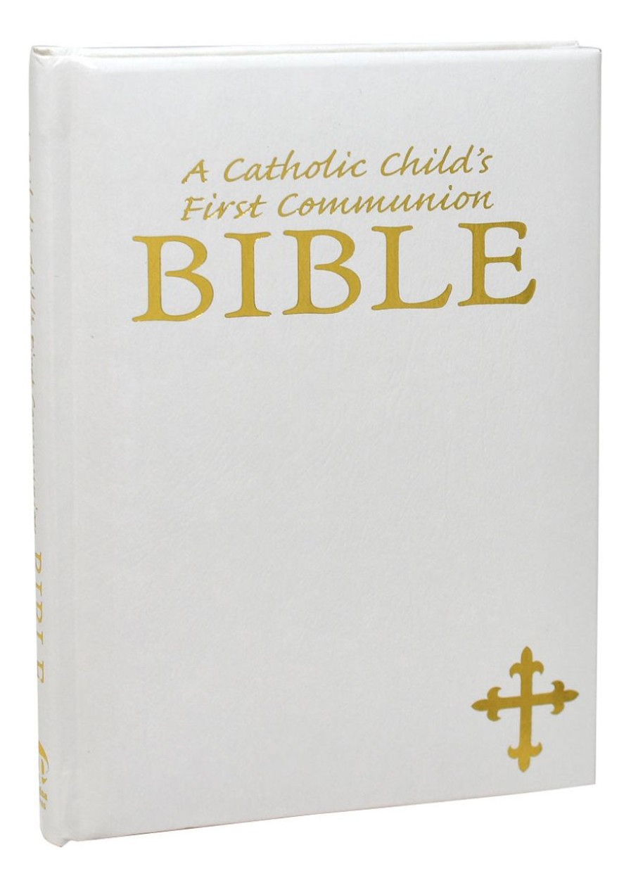 Books & Bibles Regers | Bible - A Catholic Child'S First Communion Bible